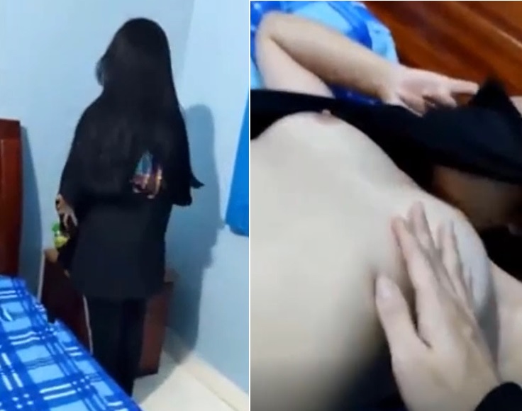 Cewek Polos Fresh Cuma Bisa Rebahan Pasrah Menikmati